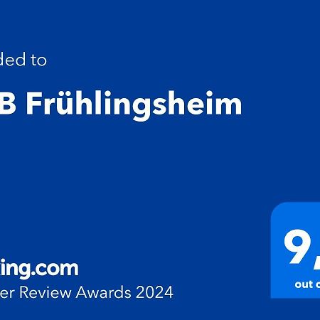 B&B Fruehlingsheim ラチーネス エクステリア 写真